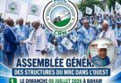 MRC : Baham accueillera  l’Assemblée Générale des structures de l’Ouest.